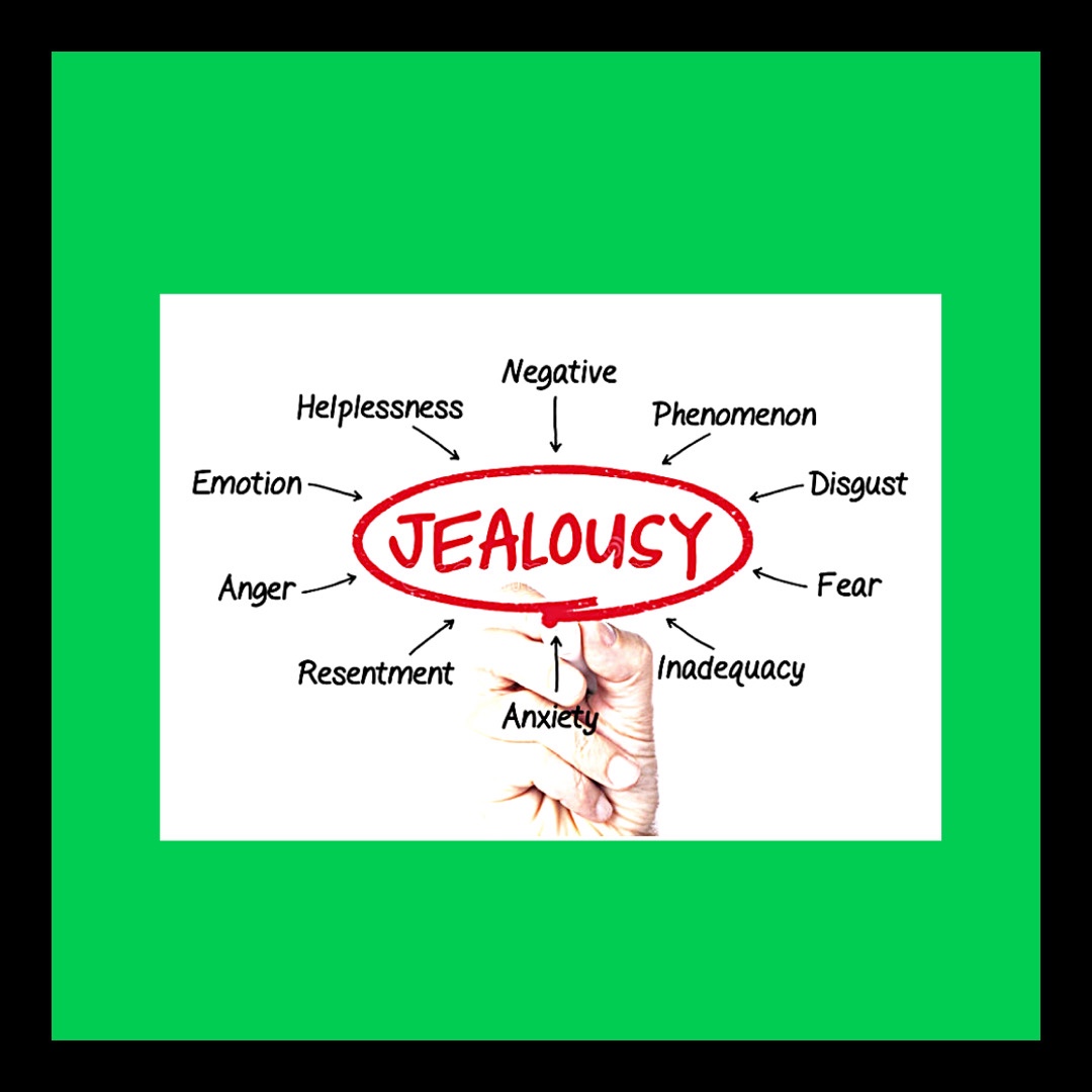 Jealousy….the green eyed&nbsp;monster….